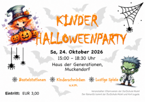 Kinder Halloweenparty