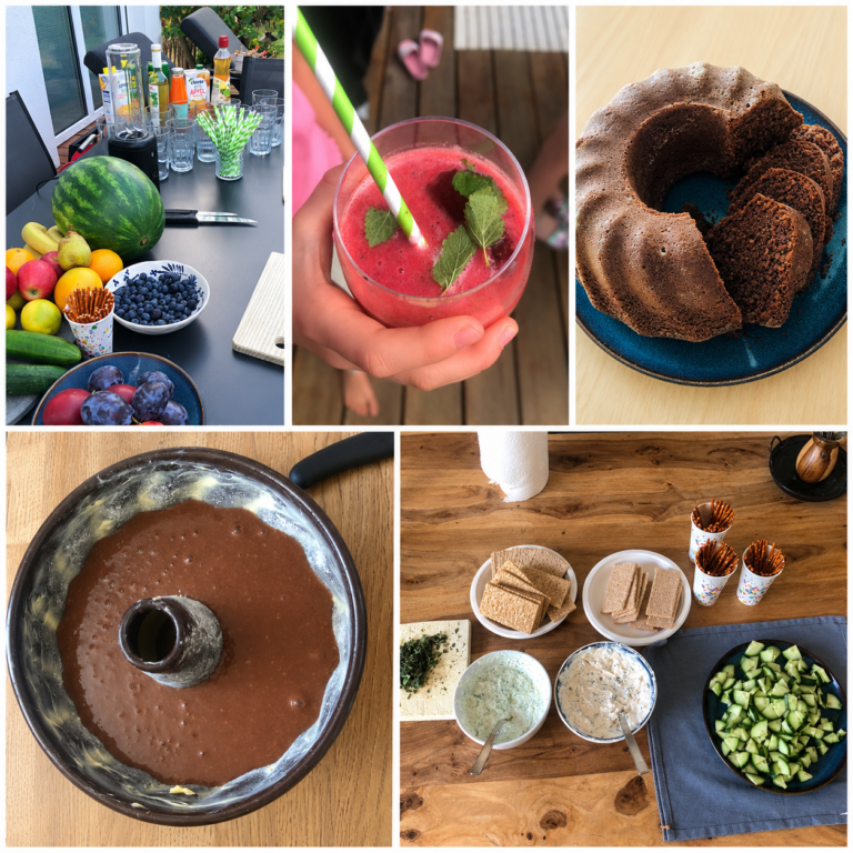 Smoothies, Kräuteraufstriche & Kuchen – ein genussvoller Ferientag!